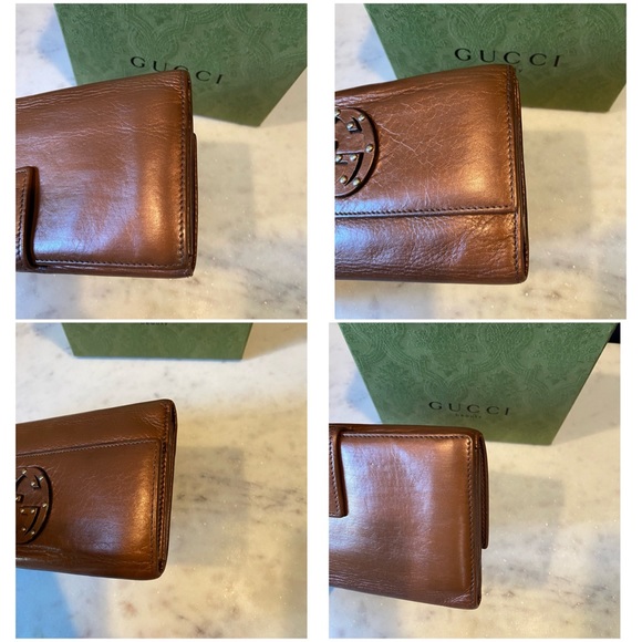 Gucci Soho Metallic Wallet - Picture 13 of 14